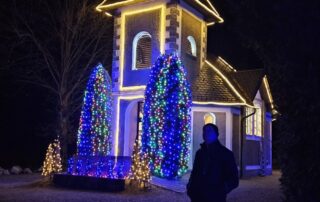 bozicna bajka mozirski gaj 2025 03 - Mozirski gaj - park cvetja in muzej na prostem